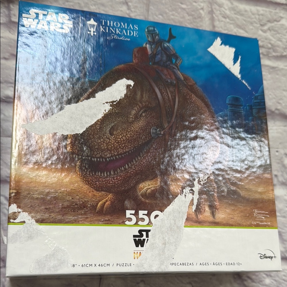 Thomas Kinkade Star Wars Puzzle 550 pieces sealed with Poster